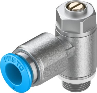 Festo GRLZ-1/8-QS-8-D (Supply air one-way ow control function, порт QS-8) 193159