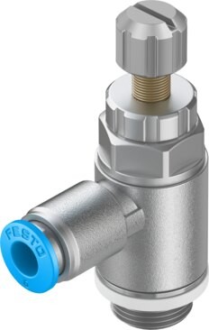 Festo GRLA-1/4-QS-8-RS-D (дроссель с обратным клапаном) 534339