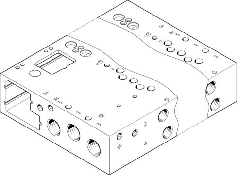 Festo VABM-L1-14W-G14-20-GR (G1/4) 573509